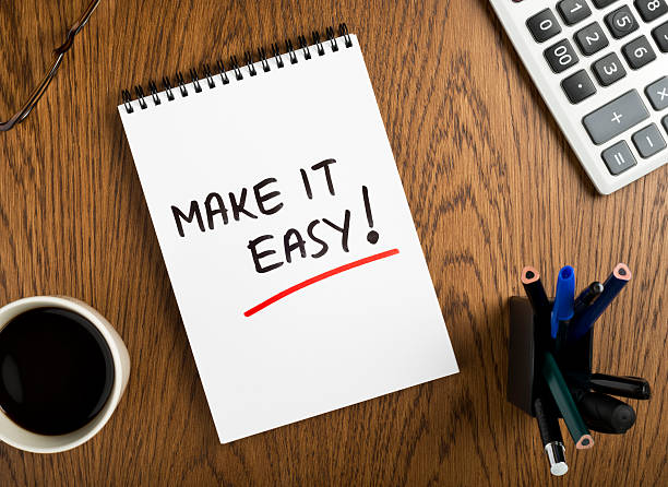 Make It Simple Example 2,200+ Easy Report Stock Photos, Pictures & Royalty-Free Images - iStock