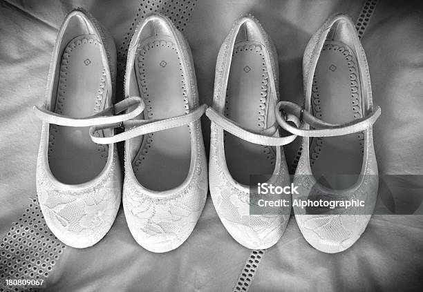 Bridesmaids Sapatos De Casamento - Fotografias de stock e mais imagens de Cinto - Cinto, Amor, Branco