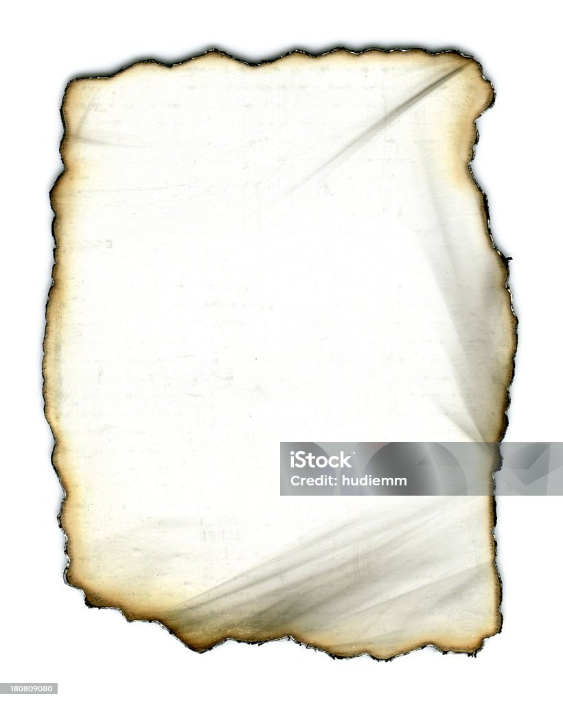 Papel Ardido - Royalty-free Papel Cortado ou Rasgado Foto de stock