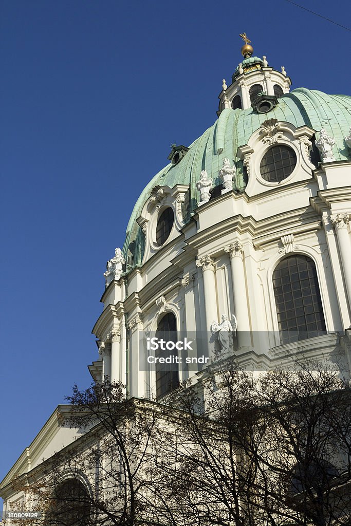 Сент-Чарльз Church - Стоковые фото Австрия роялти-фри