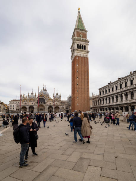 San Marco square, Venice, Italy stock photo