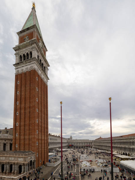 an Marco square, Venice, Italy stock photo