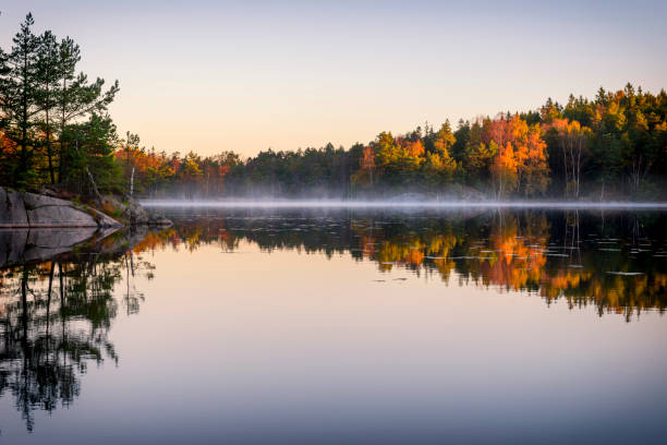 Autumn lake hdr.