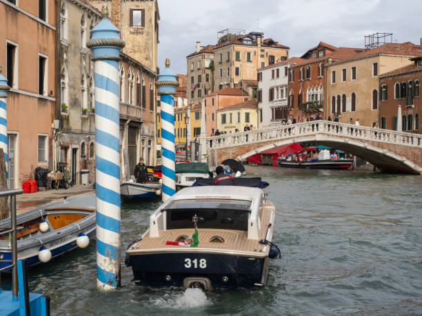 Cannaregio canal, Venice, Italy stock photo