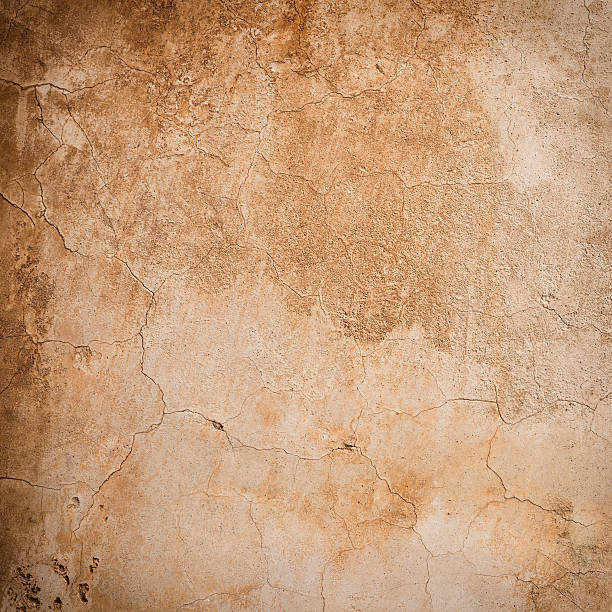 brown römischen mauer textur hintergrund, rom, italien - roman italian culture wall textured stock-fotos und bilder