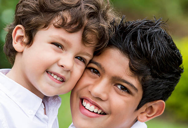 istock Happy brothers portrait 180810281