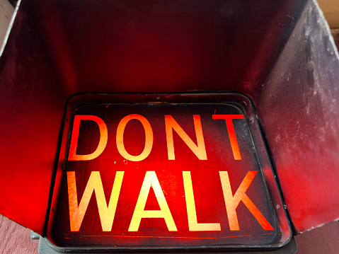 Don't Walk Signal