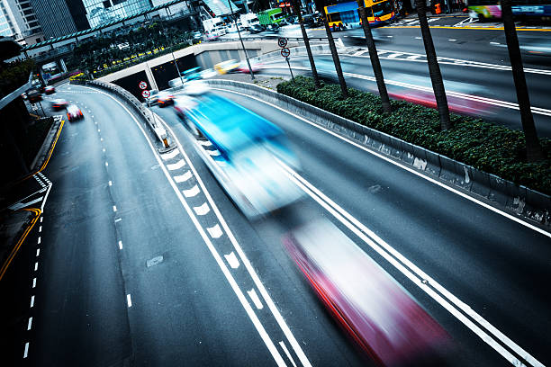 istock traffic in city at night 180810853