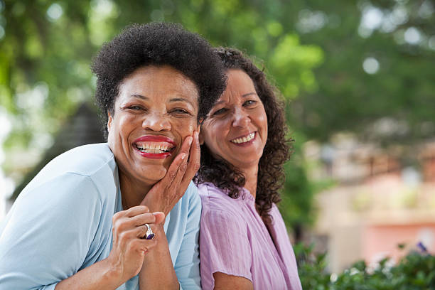 istock Cheerful mature women 180811461
