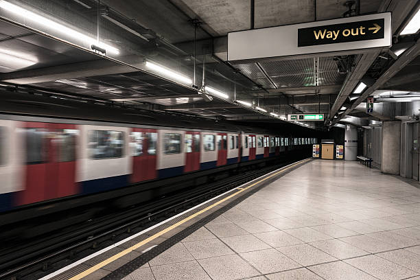 istock Subway underground station in london 180811490