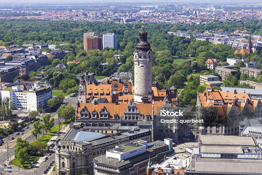 City hall Leipzig, Deutschland - Lizenzfrei Außenaufnahme von Gebäuden Stock-Foto