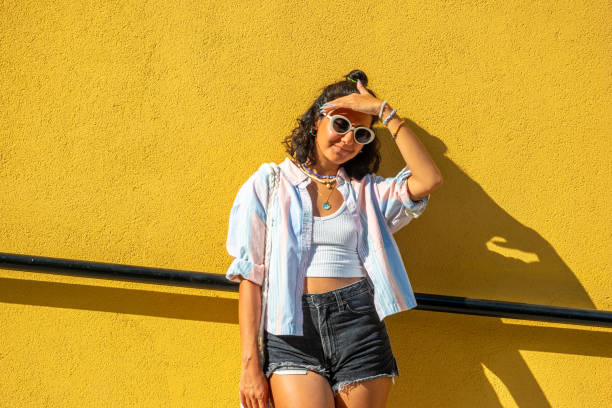 istock Radiant Positivity: Stylish Young Woman on a Sunny Day 1808115808