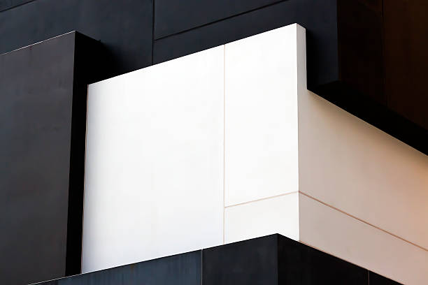 Detail of abstract modern building, Sydney Australia, full frame horizontal composition with copy space