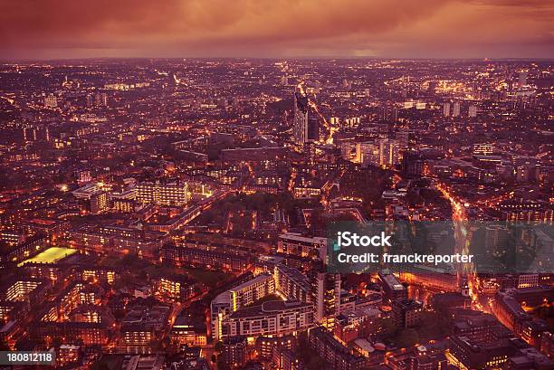 Foto de Vista Aérea Da Cidade De Londres e mais fotos de stock de Arquitetura - Arquitetura, Azul, Beleza