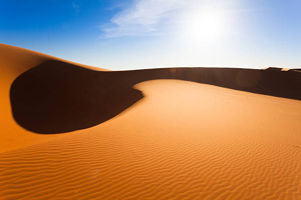 istock Sand Dunes of Sahara at Sunrise, Morocco 180812272