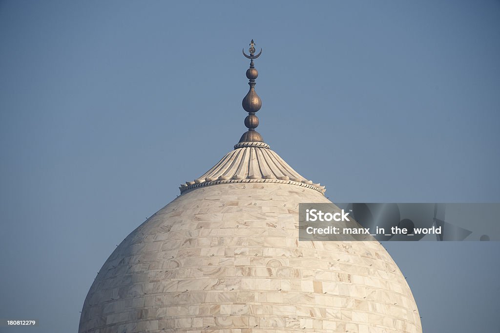 Taj Mahal, cupola. - Foto stock royalty-free di Agra