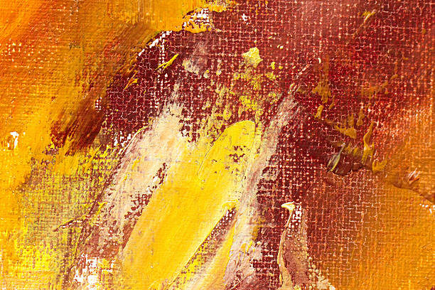 istock abstract background on texture of canvas with oil paints 180812373