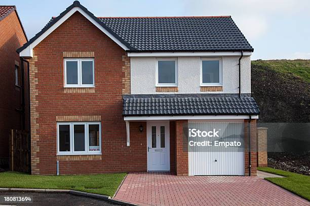 Newly Finished Detached House Stock Photo - Download Image Now - UK, House, Detached House