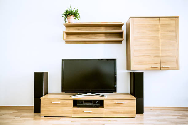 istock Entertainment Center in Living Room 180814041