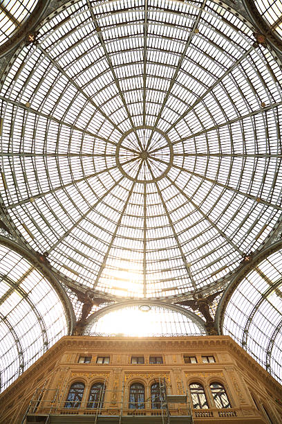 istock Naples - Galleria Umberto I from below 180814072