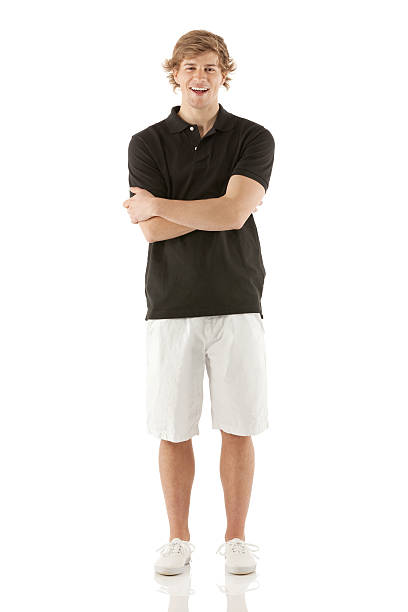 istock Happy man standing with his arms crossed 180815181