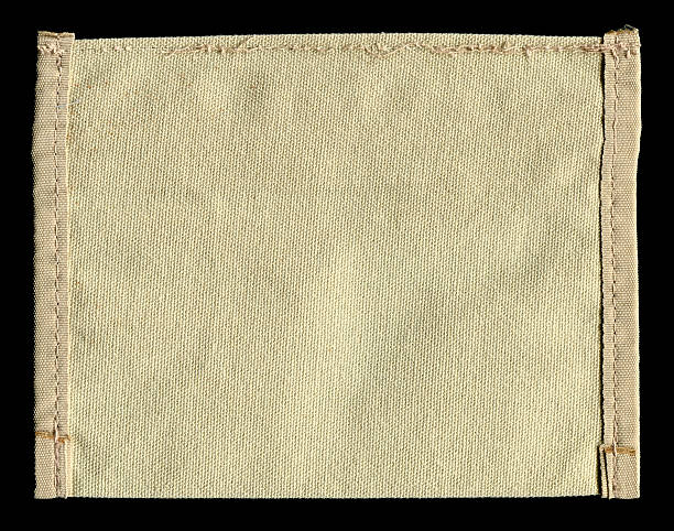 płótno tekstura tło puste - textile burlap sewing patch zdjęcia i obrazy z banku zdjęć