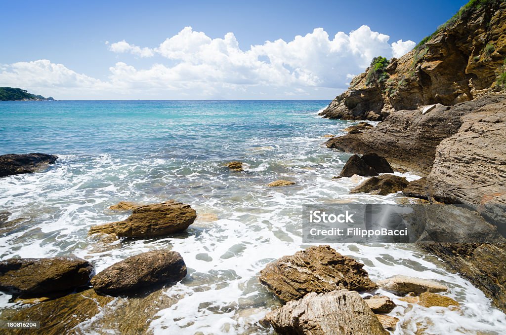 Día soleado en la isla de Elba - Foto de stock de Isla de Elba libre de derechos