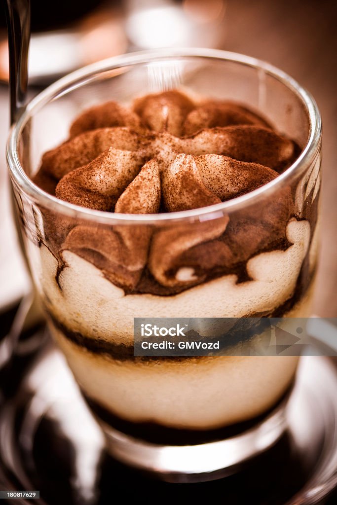 Tiramisu Dessert - Lizenzfrei Aufschäumen Stock-Foto