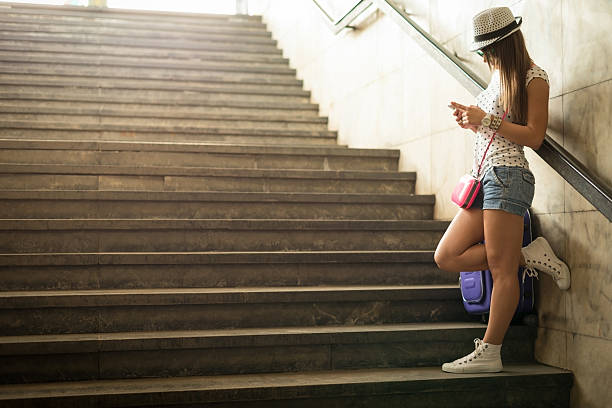 istock Young female Traveler 180818408
