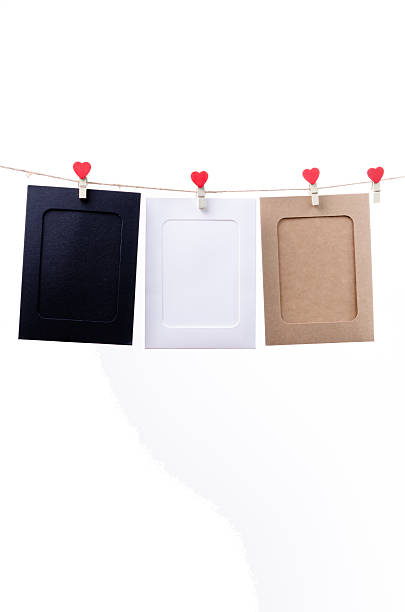 istock photo frame hang on clothes line 180818679