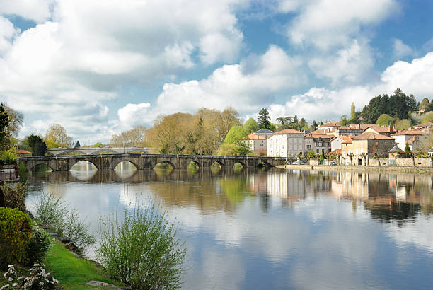 istock River Vienne at Confolens, France 180818760