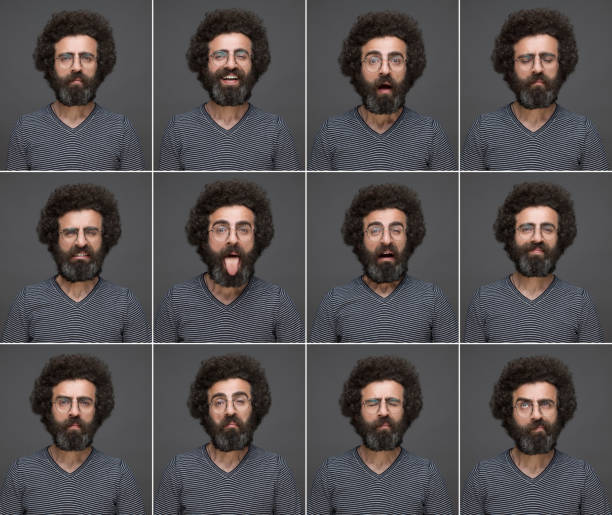 istock Mid adult man with glasses and beard 180819058