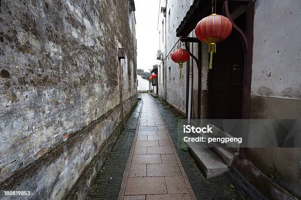 Água Cidade Zhouzhuang - Fotografias de stock e mais imagens de Aldeia - Aldeia, Ano Novo Chinês, Ao Ar Livre