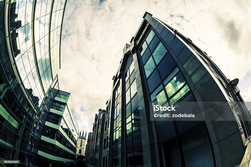 Office Building, il distretto centrale a Londra - Foto stock royalty-free di Acciaio