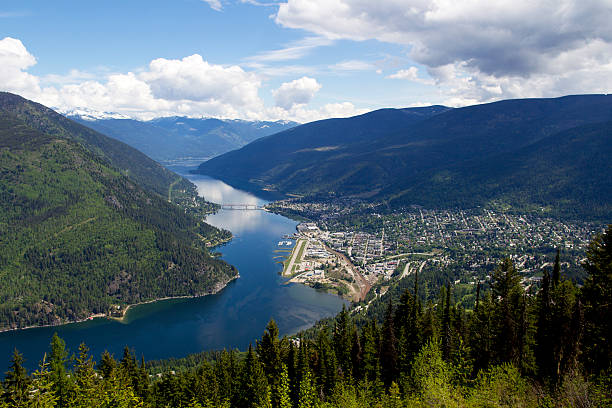 Nelson, British Columbia, Canada stock photo