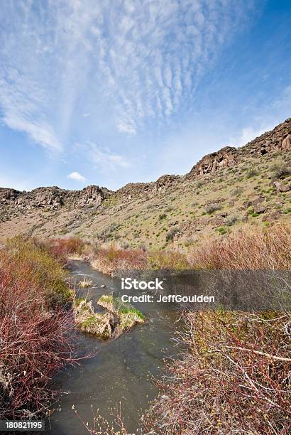 Cowiche Creek Stock Photo - Download Image Now - Beauty In Nature, Canyon, Color Image