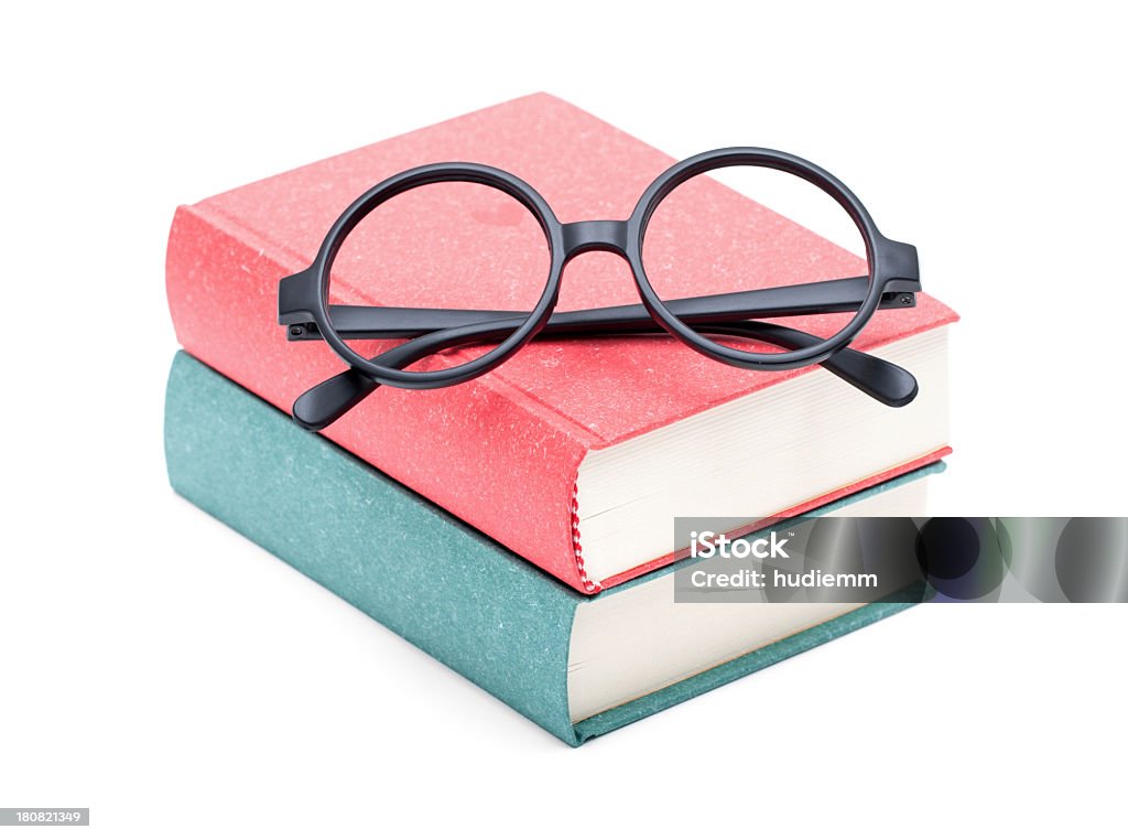 Libri e occhiali - Foto stock royalty-free di Affari