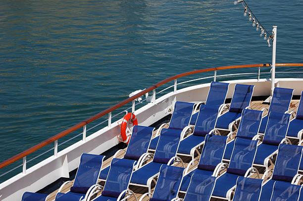 istock Sun Loungers on a Cruise Ship 180821512