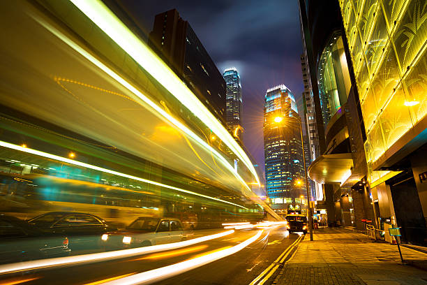 istock traffic in city at night 180821952