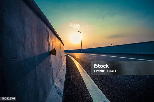 Highway Stock Photo - Download Image Now - Motor Racing Track, Aerial View, Asphalt