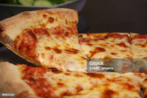 Cheese Pizza Stock Photo - Download Image Now - Pizza Margherita, Comfort Food, Horizontal