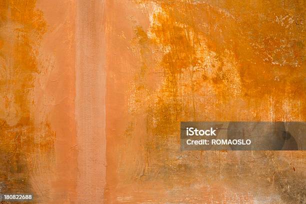 オレンジのローマの壁の質感の背景ローマイタリア - イタリア文化のストックフォトや画像を多数ご用意 - イタリア文化, オレンジ色, オレンジ色の背景