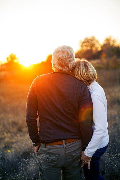 istock Senior couple in love 180823467