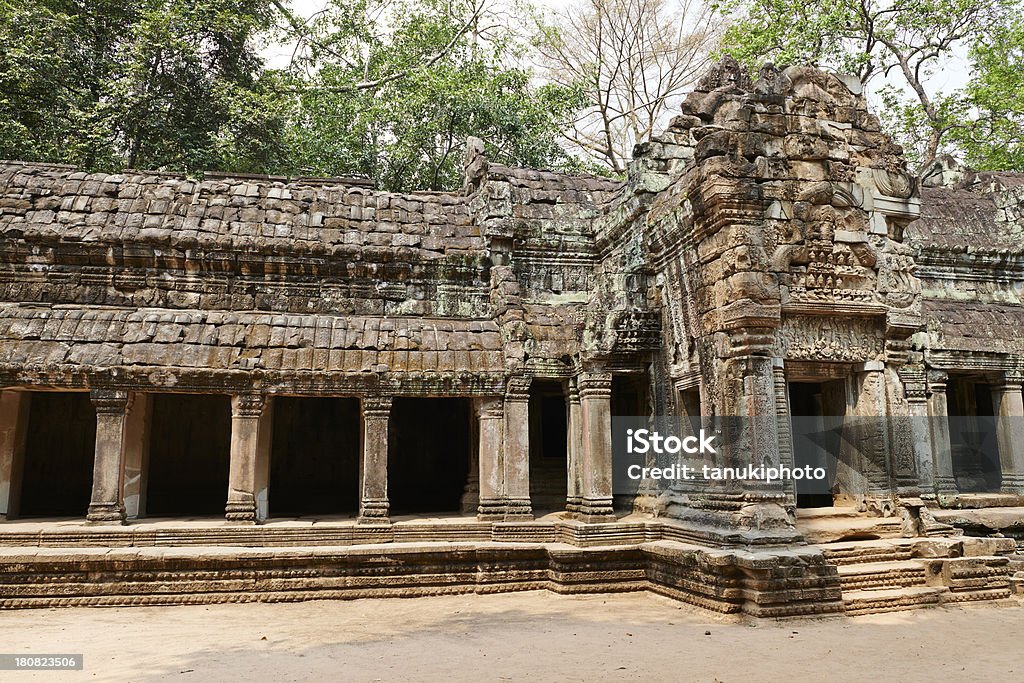 Tempio di Ta Prohm - Foto stock royalty-free di Ambientazione esterna