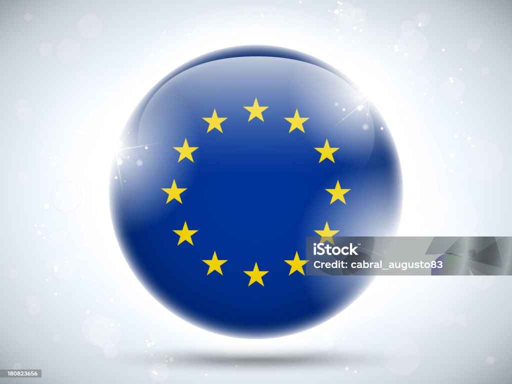 Ikona Europa kraju z myślami - Grafika wektorowa royalty-free (Bez ludzi)