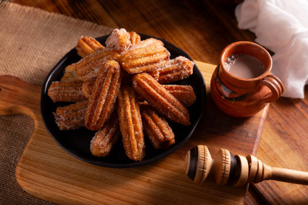 istock homemade mexican churros recipe 1808237507