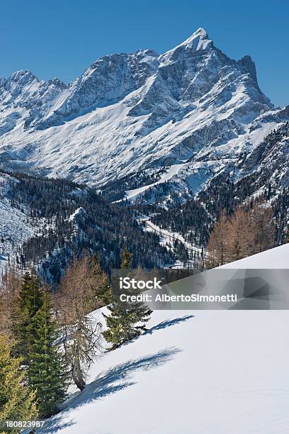 Paesaggio Invernale - Fotografie stock e altre immagini di Alpi - Alpi, Ambientazione esterna, Ambientazione tranquilla