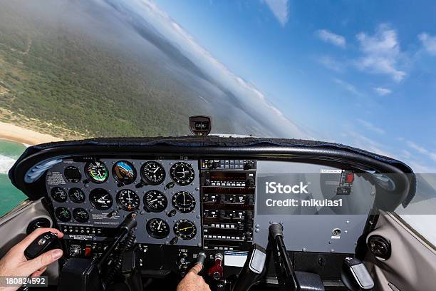 Cockpit Stock Photo - Download Image Now - Aircraft Canopy, Cockpit, Piloting