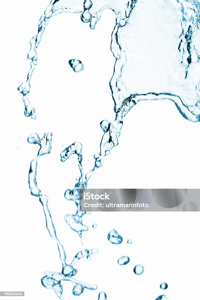 Wody splash - Zbiór zdjęć royalty-free (Abstrakcja)