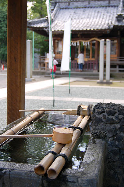 istock Traditional Bamboo Fountain in Japan 180824692